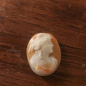 Vintage Hand Carved Shell Cameo